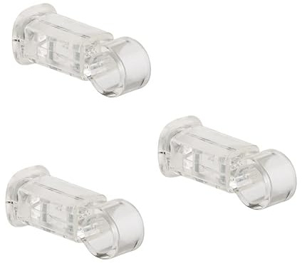 Wandhalterung mit Schelle für Handtuchheizkörper und horizontale Röhrenheizkörper mit einem Rohrdurchmesser von Ø25 mm, Tragfähigkeit bis zu 75 kg. Transparent