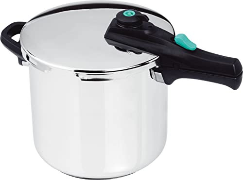 Bastilipo - Olla CRONOS-10L, Olla Rápida 10L, olla rápida de acero inoxidable, 10 litros