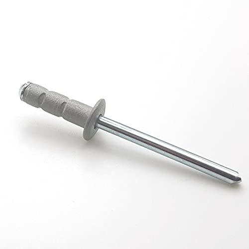 RIVETS AVEUGLE 4,8X15 MM RAL 9006 aluminium blanc DIN 7337A ALU PAR 100