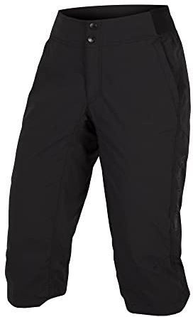Endura Girls MTB-Shorts Hummvee Lite 3/4 Schwarz Gr. S