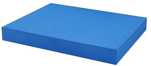 Balance Pad 50 x 39,9 x 6,1 cm, Balance-Schaumstoffmatte für Physiotherapie-Ausrüstung & Kraft-Stabilitätstraining, rutschfeste Schaumstoffmatte für Yoga, Pilates, Meditation (blau)