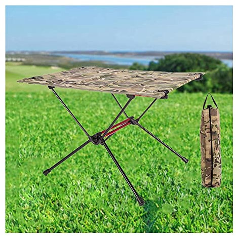 table de camping Table de camping table pliante meubles de patio en aluminium étanche pêche plage grill station de cuisson bureau pique-nique en plein air cuisine table de camping pliable et lég