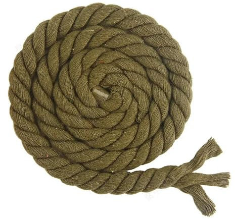 10 Meter 5/8/10/12/20 mm farbiges Baumwollseil, dreisträngiges gedrehtes Kabel für Heimdekoration, Seile, DIY-Nähzubehör