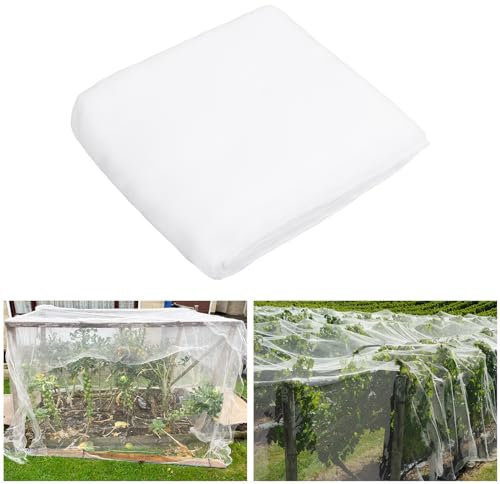 Red de protección contra Insectos 2x5M para Vegetales - Red de protección para Cultivos de jardín para Plantas - Red de protección para Plantas para huerto y frutales