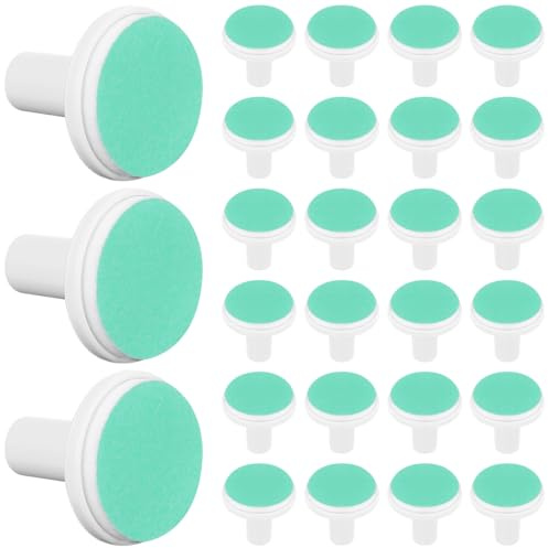 KONTONTY 24Pcs Electric Nail Trimmer Replacement Heads for Babies & Toddlers Safe Gentle Nail Care Perfect for Home Travel Easy to Use Clean Essential Grooming Tool for Parents