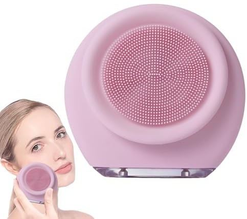 Krujecnt Gesichtsreinigungsbürste, Gesichtswäscher - Elektrischer Gesichtspeeling Scrubber Sanfte Gesichtsbürste - Hautverjüngender Gesichtspeeling-Wäscher, Silikon-Gesichtsbürstenreiniger für