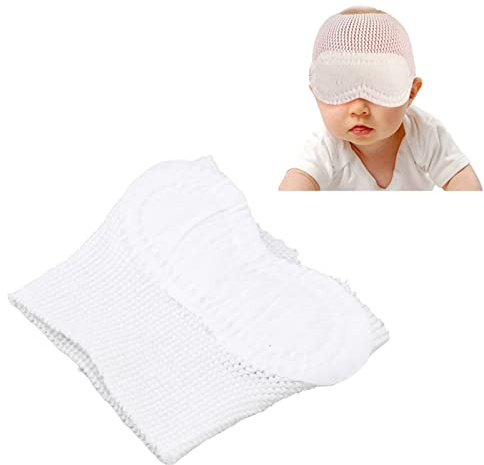 Masque de Sommeil pour les Yeux de bébé, Bandeau pour les Yeux de bébé, évite la Lumière, Maille Respirante, Patch pour les Yeux du nouveau-né, élastique sans Irradiation