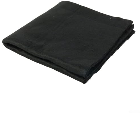 Zilimontt Manta de soldadura de fibra de carbono resistente al calor para soldadura y fontanería, alfombrilla de fieltro protectora de alta temperatura, almohadilla ignífuga ignífuga para (150 x 150