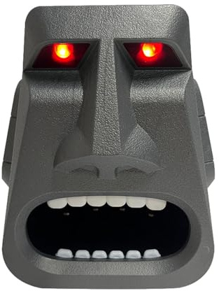 Detector de mentiras, juego de dedos de choque de gárgola de dos modos | polígrafos romanos antiguos multijugador, juego de descarga eléctrica con efectos de iluminación y sonido, diversión de fiest