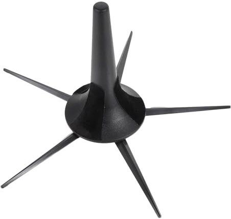 TOPBATHY Supporto Porta Tromba Staccabile a 5 Gambe in Abs e Lega di Zinco, Design Compatto e Stabile, per Esposizione e Trasporto di Strumenti a Fiato