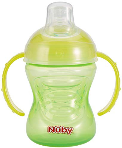 Nûby - Gobelet Anti-Goutte Swirl - 240ml-6M Vert