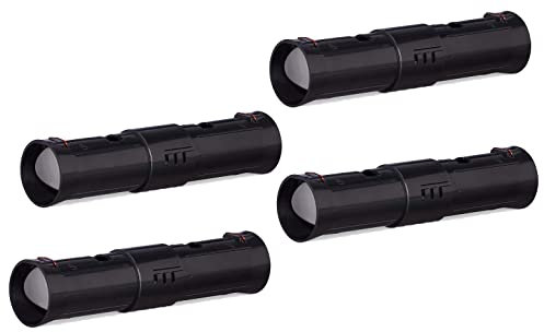 Trappola per Talpe e Arvicole in Set - Trappola Vivente Amichevole agli Animali, Lunghezza Regolabile, con Aperture di Controllo, Plastica Robusta (4)