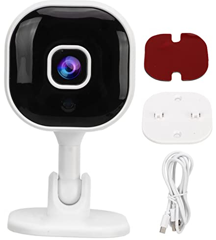 Telecamera di Sicurezza Wireless A3, Telecamera di Sorveglianza WiFi HD 1080P, Visione Notturna, Conversazione Bidirezionale, Rilevamento del Movimento, Archiviazione su Scheda