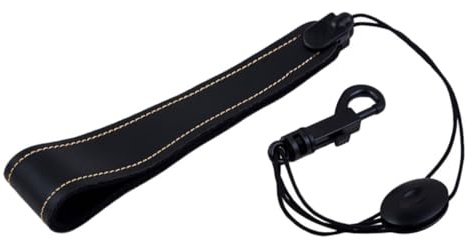 SAFIGLE Saxophon-halsband Aus Leder Und Verstellbarer Umhängegurt Für Altsaxophon Tenorsaxophon Und Kindersaxophon Als Zubehör