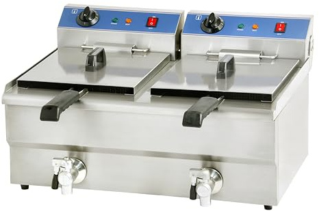 Friteuse Electrique Professionnelle 2 Paniers 13L
