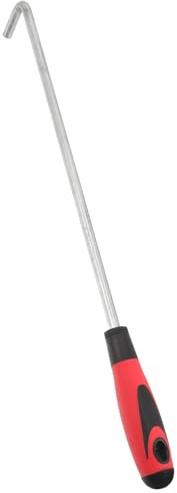 TOPPERFUN Gancio per Porte Avvolgibili in Metallo Inossidabile Impugnatura Antiscivolo, Resistente e Non Deformabile, per Tapparelle e Coperchi di Tombini