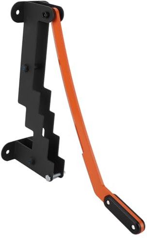 YUJIEE Portable Wall Mount Kindling Splitter Firewood Cutter withBase, Wall Mounted Log Splitter Carbon Steel Effortless Portable Manual Kindling Maker for Home Camping