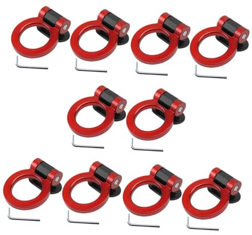 Gatuida 10stücke Dekorative Anhängerkupplung Für Autos Universelle Towing Hooks Für Fahrzeug Und Boot-Dekoration Einfache Installation Stylish Und Kompatibel Mit Vielen Modellen