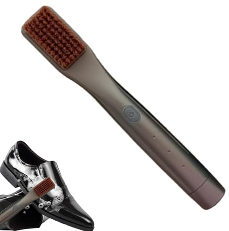 Brosse à poussière électronique pour chaussures de sport – Brosse de polissage de chaussures de type C | Nettoyeur de chaussures électrique | Brosse électrique de nettoyage de chaussures avec poils