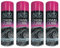 SDMAX Chain Lube Spray Paint, Rust And Corrosion Resistance, Lubricate And Protect, Quick Drying, Non-Cracking, Long Lasting, Ideal For Workshop And DIY Use, 250ml (4PCS)