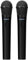 SONY ULTMIC1 - Set di microfoni wireless con 2 microfoni e ricevitore, riduzione avanzata del rumore, Duet Assist, batteria da 20 ore, antiurto, perfetto per la serie ULT POWER SOUND - Black