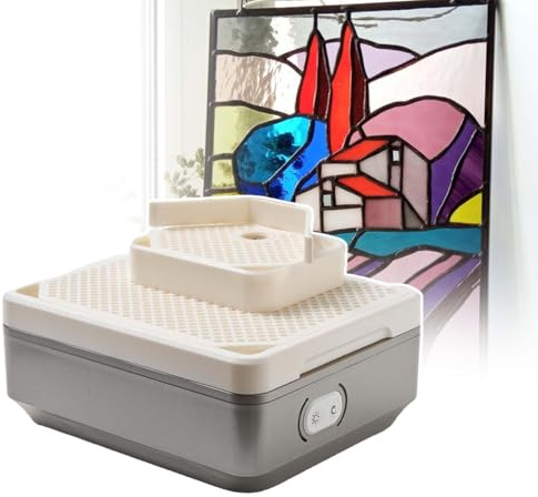 Broyeur de vitrail, double couche 150 W Outil de meulage portable pour verre, céramique, bijoux et décoration de la maison