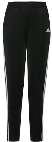 adidas Girls' Tricot Warm Up Pant Track, Black, X-L