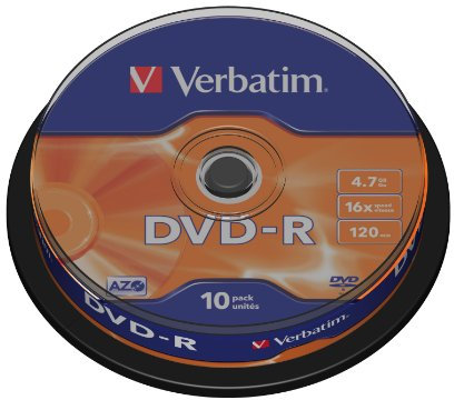 Verbatim DVD-R 4.7GB - Confezione da 10 CD