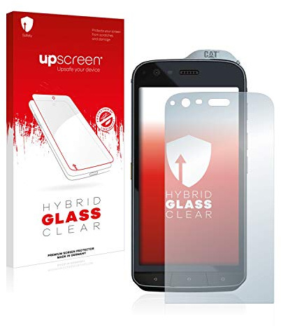upscreen Schutzglas für Caterpillar Cat S61 Schutzfolie Panzer Folie Glas [Extrem Kratzfest 9H, Anti-Fingerprint, Ultra-Transparent]