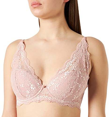 Noppies Maternity dam Wired BH spets vadderad behå, Pale Mauve-P595, C70