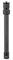 Fotopro Tubo de extensión de trípode de fibra de carbono de 25 pulgadas, columna central de trípode de 3 secciones, carga máxima de 22 libras