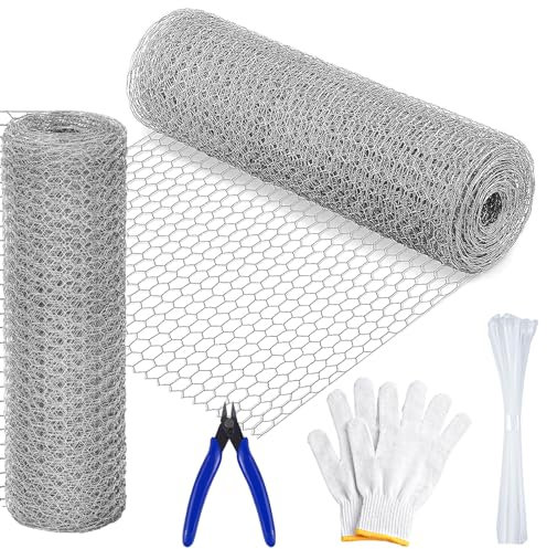 Rete Metallica Zincata Per Conigli Esagonale Rete Metallica Leggera 40 cm x 6m Rete Metallica Fine Rete Metallica Di Arvicola Esagonale per gli appassionati del fai da te e decorazioni per la casa