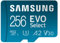 Samsung EVO Select (2024) microSD card + SD adapter, 256GB, Memory card for smartphone and tablet, UHS-I U3, 4K UHD, Full HD, 160 MB/s Read, MB-ME256SA/EU