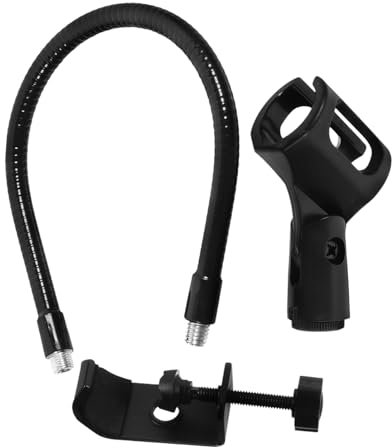 Schwanenhals-Mikrofonständer fernsehen stream tv Mikrofonhalterung für Mikrofonhalter für den Schreibtisch Desktop-Zubehör Tischzubehör Mikrofonzubehör Handy