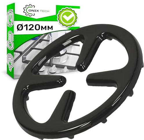 Universel Reducteur Gaz pour la Cafetière et les Petits Ustensiles de Cuisine de Diameter Ø 120 mm en Fonte Émaillée - Garantie de 5 Ans - ONIX TECH