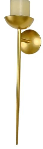 Wanddeko Kerzenhalter, Eleganter Wandkerzenhalter Schwarz Wandkerzenhalter Dekorative Wandkerzenhalter Vintage Wandkerzenhalter Rustikaler Wandkerzenhalter Schwebender Wandkerzenhalter
