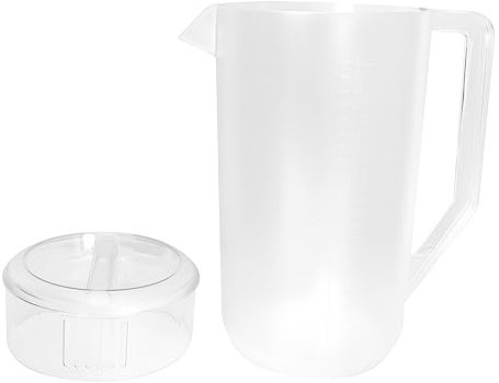 Alipis Pichet Avec Couvercle Carafe à Eau Bouteille Eau Domestique Bouilloire à Froide Bouteille De Service Pour Boissons