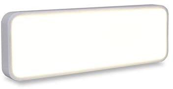 Luceco Luminaria LED Interior Decorativa de Superficie 60 cm, 18W, 1800 lm, 4000K – Diseño Moderno con Iluminación Brillante para Cualquier Estancia Acabado Blanco