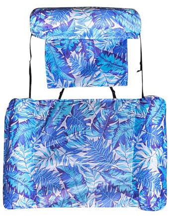 Amaca gonfiabile, isola da piscina portatile, materasso ad aria gonfiabile, giocattolo d'acqua pieghevole, per piscina, campeggio, gite in barca, lago, attività di famiglia, giardino