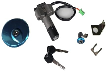 Interruttore di accensione per moto, casco, volante, sedile, serratura, chiave, tappo serbatoio carburante, set 125 GT125 QS125-5 GT 125 compatibile con parti di motociclette automobilistiche