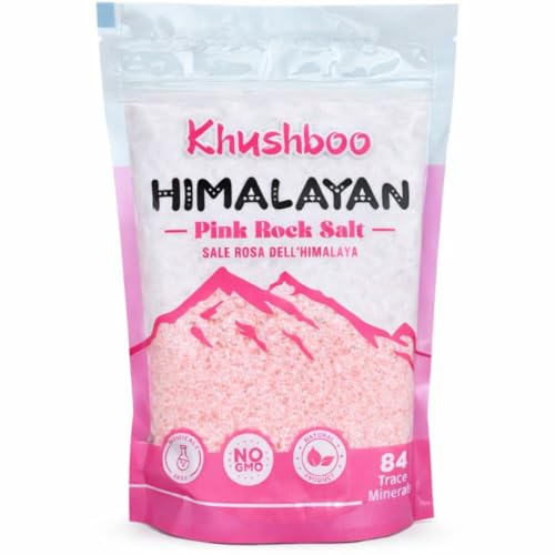 Sale Rosa dell’Himalaya Fino 1 Kg – Sale Naturale Non Raffinato Ideale per Cucina, Condimento - Confezione Richiudibile – Pink Rock Salt Alimentare (FINO)