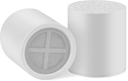 Hivexagon Lot de 2 cartouches de remplacement pour Filtre de douche, cartouches jetables à 10 étages pour enlever les odeurs de chlore & adoucir l'eau HG382