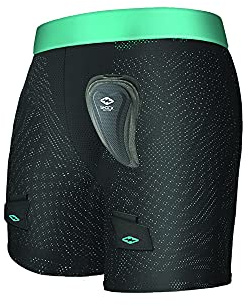 Shock Doctor Girls Loose Hockey Short, Black New, Youth: XXS