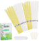 100% Natural Ear Candles Hopi, Ear Candles for Ear Blocked, Non-Toxic Cylinders Fragrance Hollow Cone Beeswax Candle Cones with 8 Protective Disks