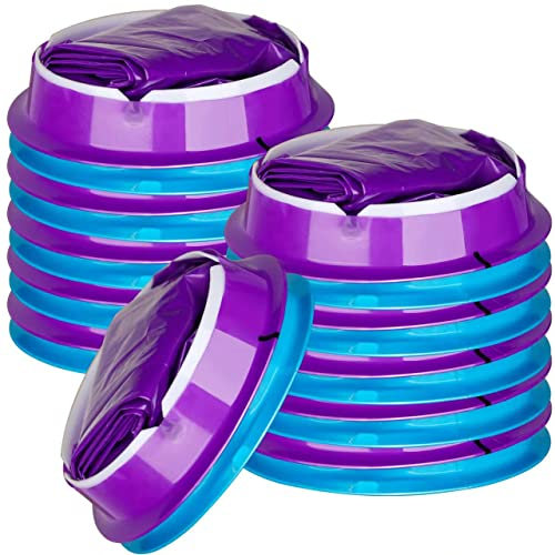 16 Sacs à Vomi Sac de Barf avec Design Résistant Aux Fuites Sac de Vomissement 1000 ml Sac de Collection pour Voiture et Voyage Femmes Enceintes Urgences Malades