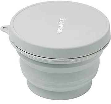 Fire-Maple Collapsible Camping Bowl | Portable Silicone Bowl with Lid | Hot-and-Cold Dinnerware for Backpacking Camping Travel Hiking (500ml)