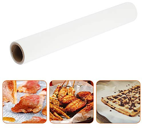 Nonstick Parchment Paper Roll, Heavy Duty 32.8ft Roasting Pan Liner Extra Strength Baking Paper for Oven Air Fryer Grill Kitchen Use