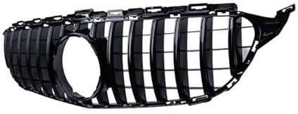 LLCTOOLS Calandre de sport noire brillante pour classe C W205 Sport-Panamericana GT