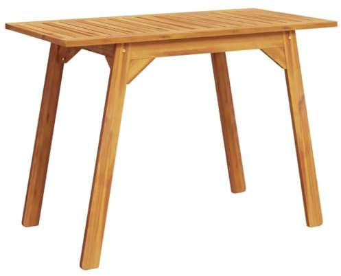 vidaXL Tavolo da Pranzo da Giardino 110x56x75 cm Legno Massello Acacia