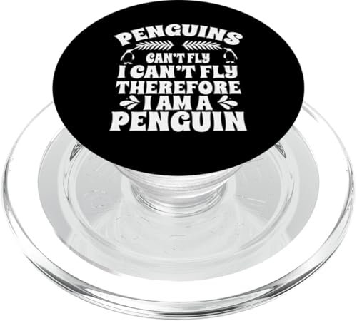 Lustiges Pinguin-Design für Männer und Frauen, Pinguin-Liebhaber PopSockets PopGrip für MagSafe